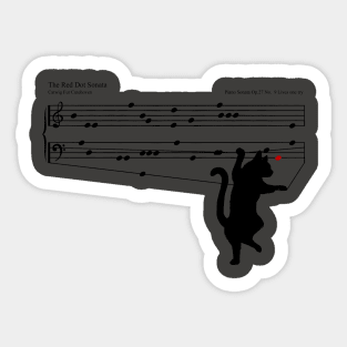 The Red Dot Sonata Sticker